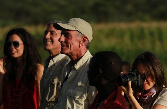 George-took-Amal-safari