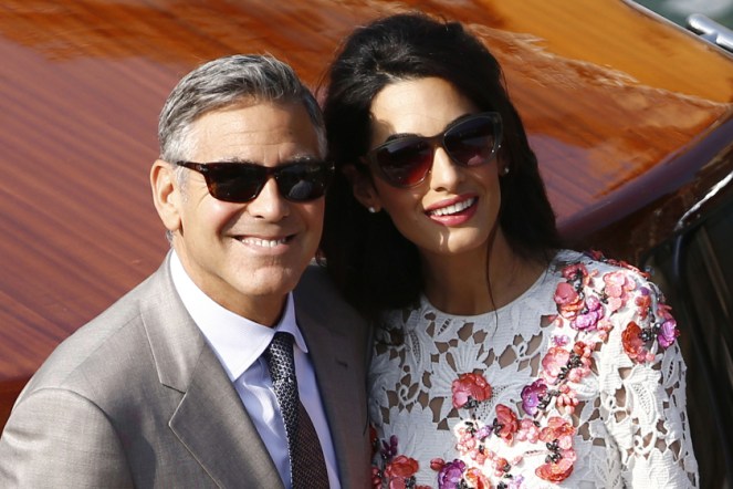 TOPSHOTS-ITALY-US-BRITAIN-PEOPLE-WEDDING-CLOONEY