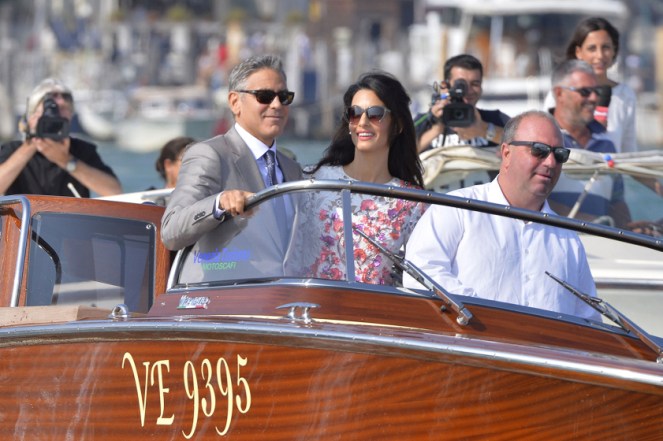 ITALY-US-BRITAIN-PEOPLE-WEDDING-CLOONEY