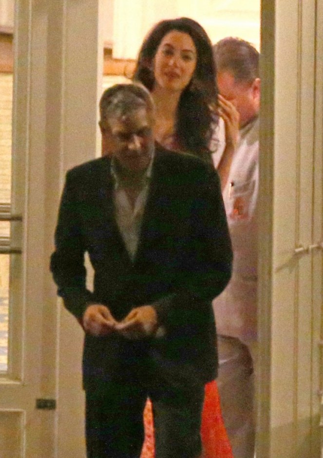George Clooney and Amal Clooney