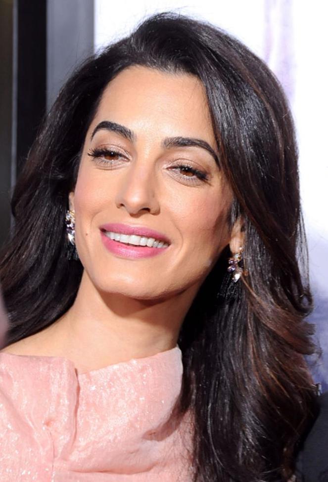 HOLLYWOOD, CA - OCTOBER 26: Lawyer Amal Alamuddin Clooney arrives at the Premiere of Warner Bros. Pictures' 'Our Brand Is Crisis' at TCL Chinese Theatre on October 26, 2015 in Hollywood, California. (Photo by Barry King/Getty Images)